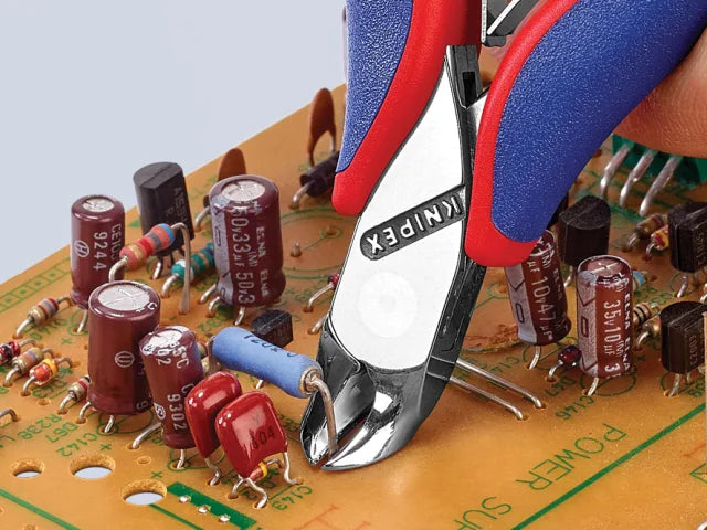 Knipex 115mm Electronics Diagonal End Cutting Nippers ShortHead Precision Pliers