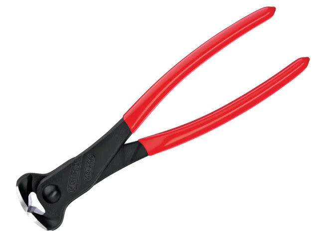 Knipex 68 01 End Cutting Nipper 200mm PVC Grip High-Grade Tool Steel
