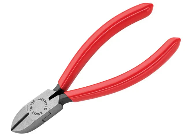 Knipex 70 01 Diagonal Cutters 125mm PVC Grip Ergonomic High-Quality Steel
