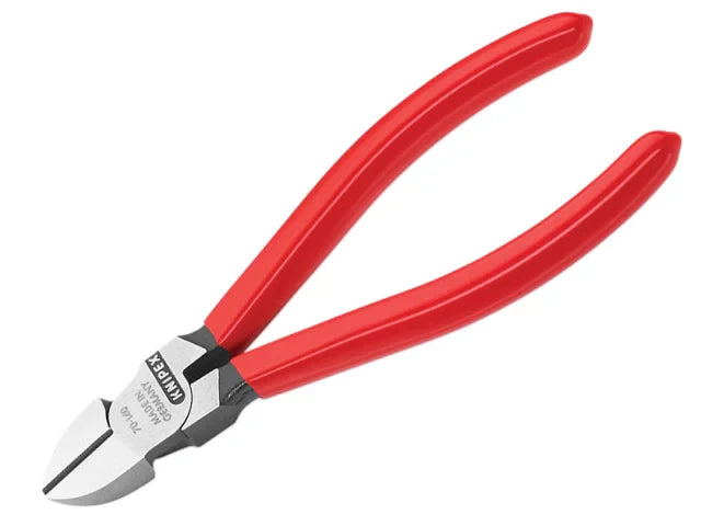 Knipex 70 01 Diagonal Cutters 140mm PVC Grip Induction Hardened Steel