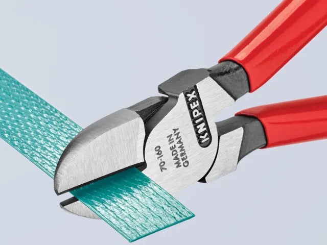 Knipex 70 01 Diagonal Cutters 160mm PVC Grip Ergonomic High-Quality Steel