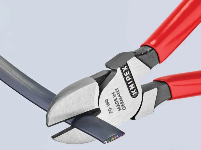 Knipex 70 01 Diagonal Cutters 160mm PVC Grip Ergonomic High-Quality Steel