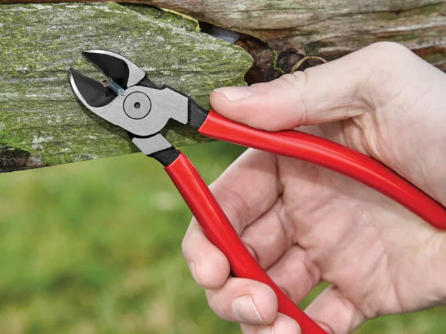 Knipex 70 01 Diagonal Cutters 160mm PVC Grip Ergonomic High-Quality Steel