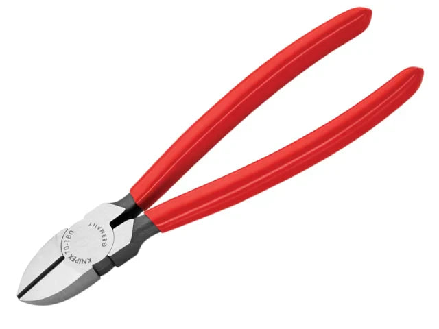 Knipex 180mm Diagonal Cutters PVC Grip Ergonomic Handles Induction Hardened