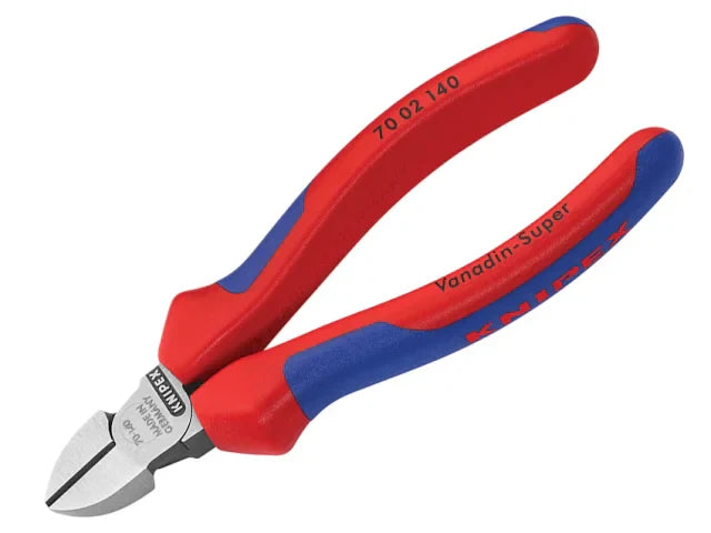 Knipex 70 02 Diagonal Cutters 140mm Multi-Component Grip Induction Hardened