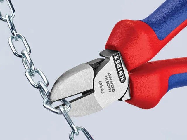 Knipex 70 02 Diagonal Cutters 160mm Multi-Component Grip Induction Hardened