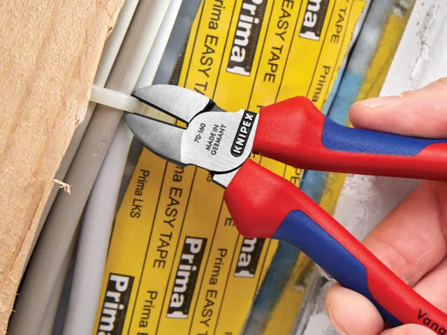 Knipex 70 02 Diagonal Cutters 160mm Multi-Component Grip Induction Hardened