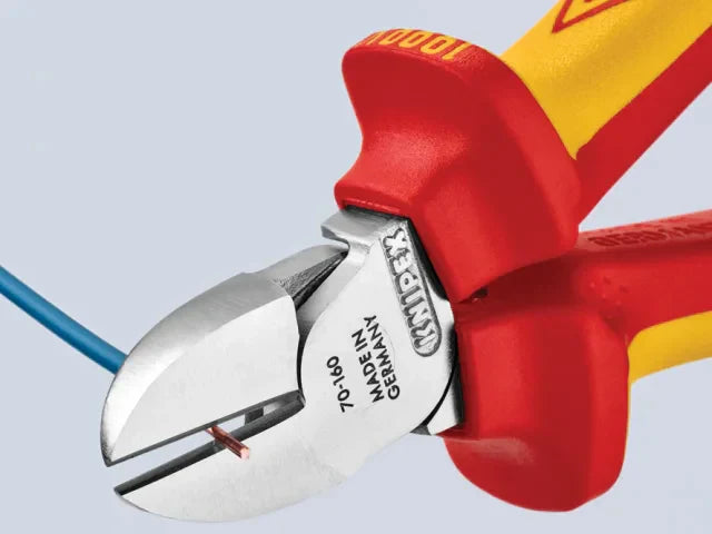 Knipex VDE Diagonal Cutter 160mm Multi-Component Grips Induction Hardened