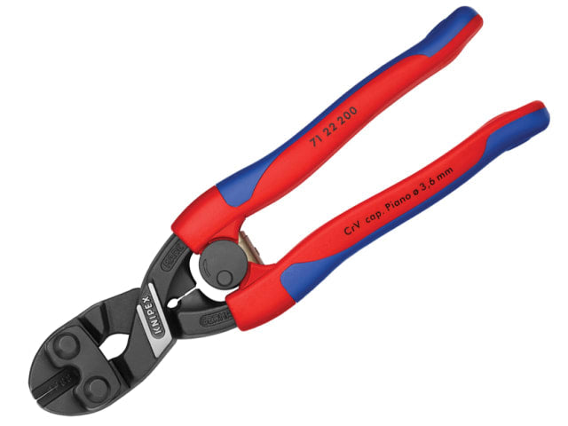Knipex CoBolt Compact Bolt Cutters 200mm 20Â° Head Multi-Component Grip