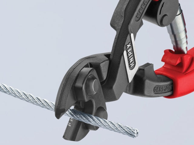 Knipex CoBolt Compact Bolt Cutters 200mm 20Â° Head Multi-Component Grip