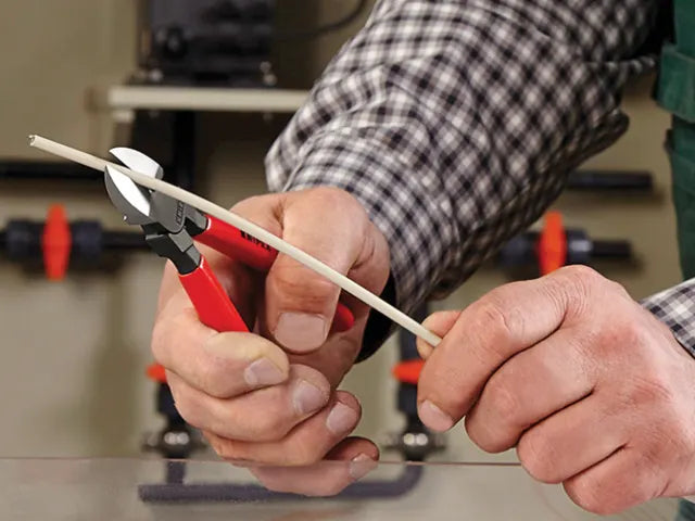Knipex 72 01 Diagonal Cutters 160mm PVC Grip for Flush Cutting Plastics