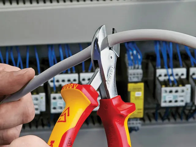 Knipex VDE X-Cut 160mm Diagonal Cutter Multi-Component Grips Precision Tool