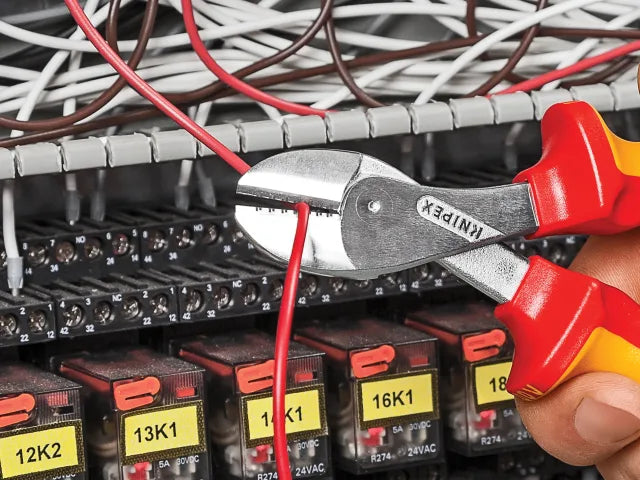 Knipex VDE X-Cut 160mm Diagonal Cutter Multi-Component Grips Precision Tool