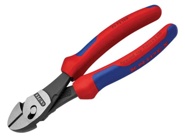 Knipex TwinForce Diagonal Cutters 180mm Multi-Component Grip High Precision
