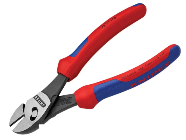 Knipex TwinForce Diagonal Cutters 180mm Multi-Component Grip High Precision