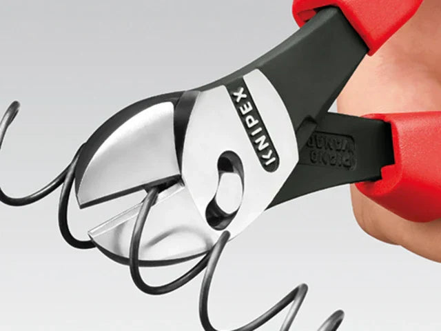 Knipex TwinForce Diagonal Cutters 180mm Multi-Component Grip High Precision