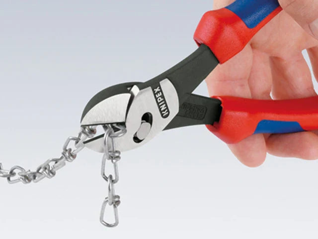 Knipex TwinForce Diagonal Cutters 180mm Multi-Component Grip High Precision