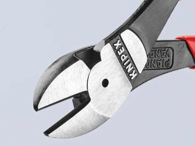 Knipex High Leverage Diagonal Cutters 160mm PVC Grips Heavy-Duty Steel