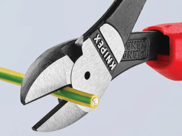 Knipex High Leverage Diagonal Cutters 160mm Multi-Component Grip Heavy Duty