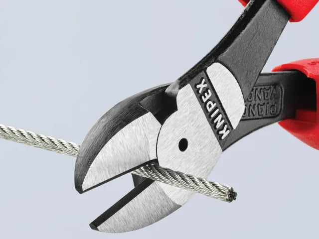 Knipex High Leverage Diagonal Cutters 160mm Multi-Component Grip Heavy Duty