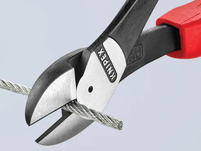 Knipex High Leverage Diagonal Cutters 250mm Multi-Component Grip Heavy Duty