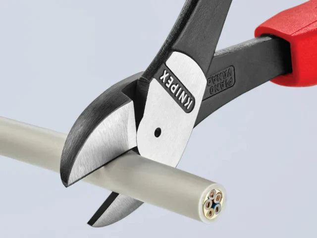 Knipex High Leverage Diagonal Cutters 250mm Multi-Component Grip Heavy Duty