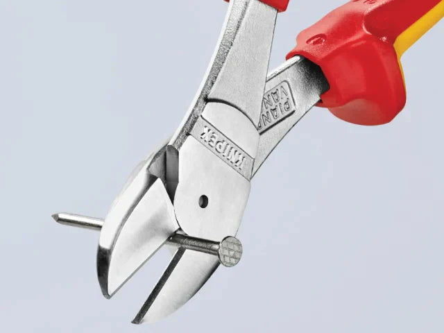 Knipex VDE High Leverage Diagonal Cutter 200mm Multi-Component Grips 10kV