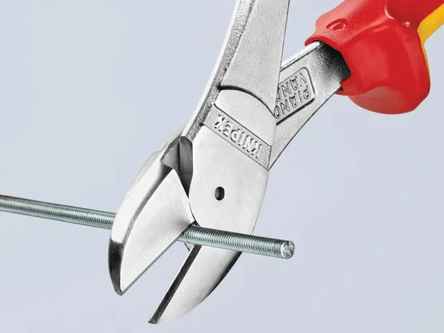 Knipex VDE High Leverage Diagonal Cutter 200mm Multi-Component Grips 10kV