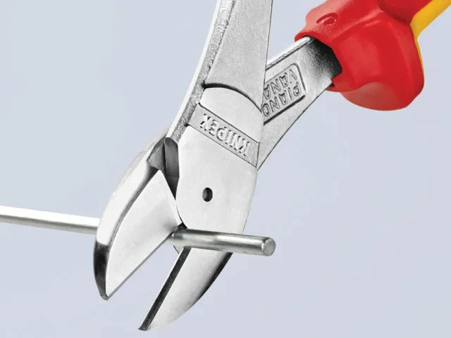 Knipex VDE High Leverage Diagonal Cutter 200mm Multi-Component Grips 10kV