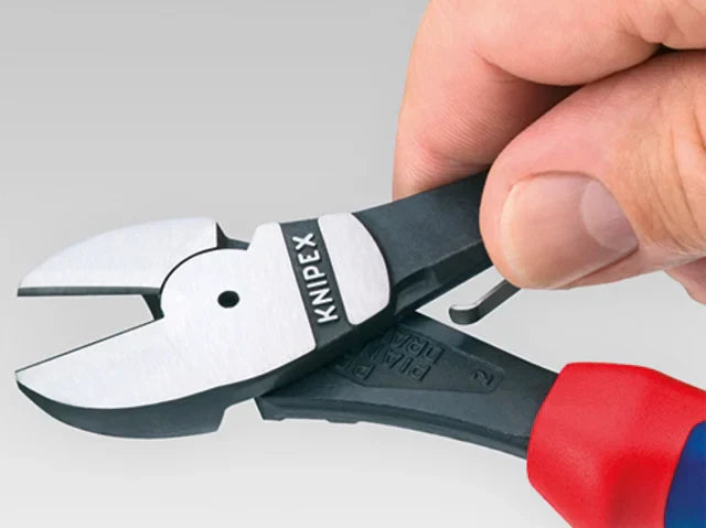 Knipex 180mm High Leverage Diagonal Cutters with Multi-Component Grip