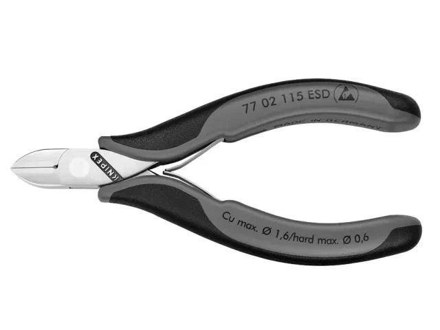 Knipex ESD Diagonal Cutters 115mm Round Head Small Bevel Electronics Tool