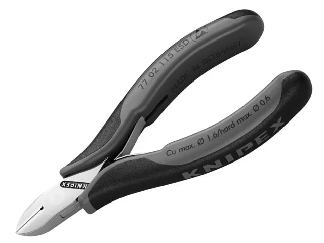Knipex ESD Diagonal Cutters 115mm Round Head Small Bevel Electronics Tool