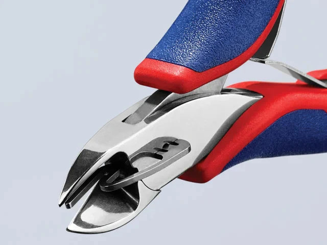 Knipex 77 12 Electronics Diagonal Cut Pliers 115mm Round Bevelled Grip