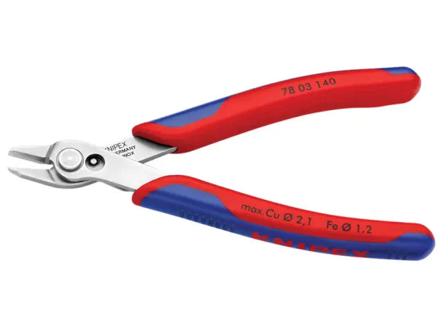 Knipex XL Electronic Super Knips 140mm Precision Wire Cutters Ergonomic Grips