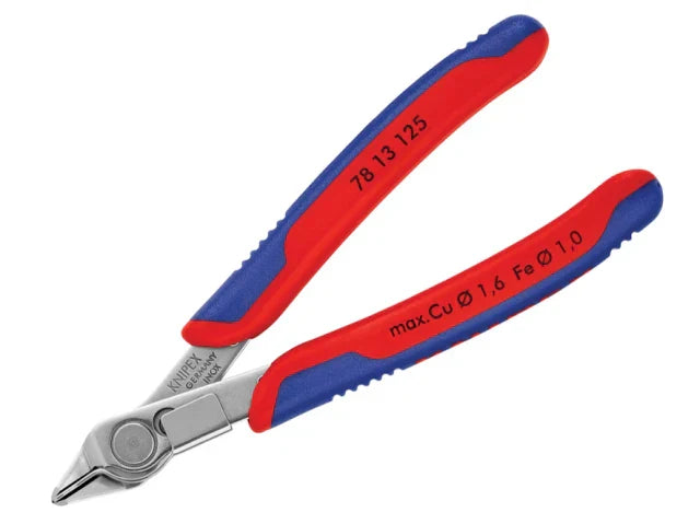 Knipex Electronic Super Knips 125mm with Lead Catcher and Multi-Component Grip