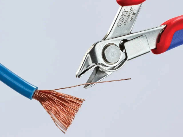Knipex Electronic Super Knips 125mm with Lead Catcher and Multi-Component Grip
