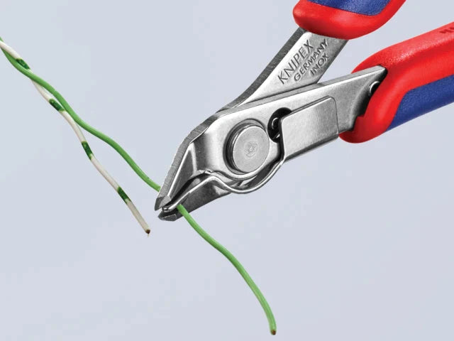 Knipex Electronic Super Knips 125mm with Lead Catcher and Multi-Component Grip