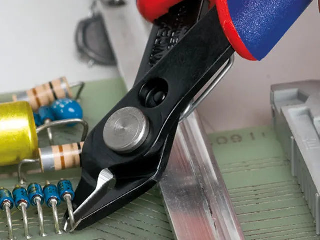 Knipex Electronic Super Knips 125mm Precision Cutters -Fibre Optic & Electronics