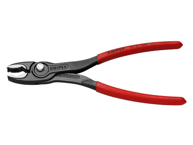 Knipex TwinGrip Slip Joint Pliers 200mm PVC Grip High-Grip Adjustable Tool