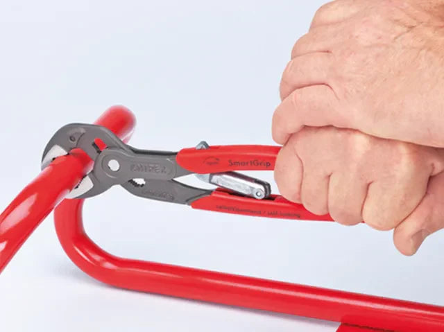 Knipex SmartGrip Water Pump Pliers 250mm PVC Grip Automatic Adjustment