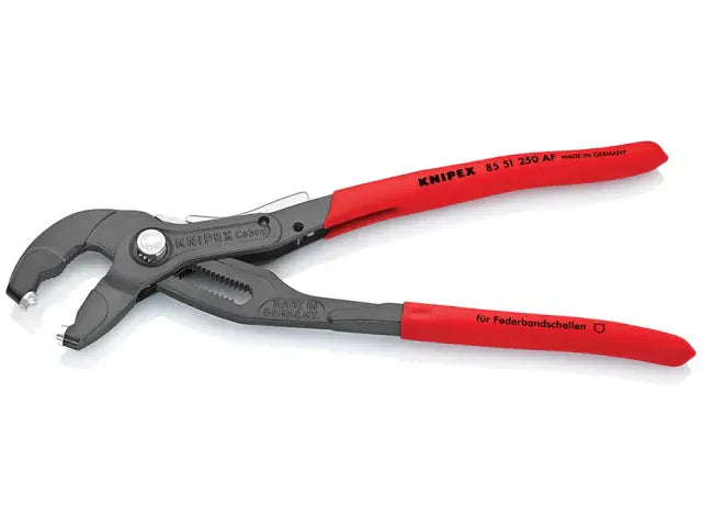 Knipex 85 Series Spring Hose Clamp Pliers 250mm with Locking Device