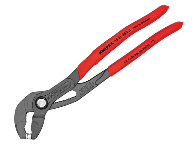 Knipex 250mm Spring Hose Clamp Pliers with Quick-Set Adjustment Tool