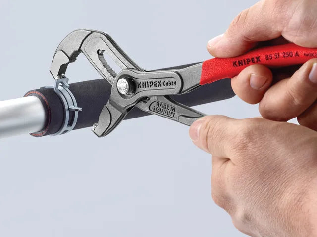 Knipex 250mm Spring Hose Clamp Pliers with Quick-Set Adjustment Tool