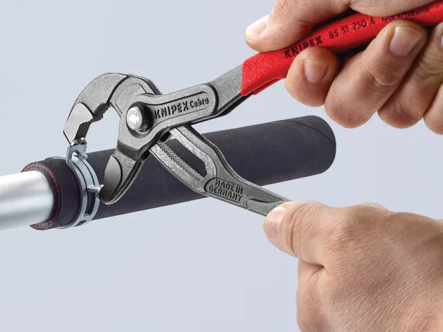 Knipex 250mm Spring Hose Clamp Pliers with Quick-Set Adjustment Tool