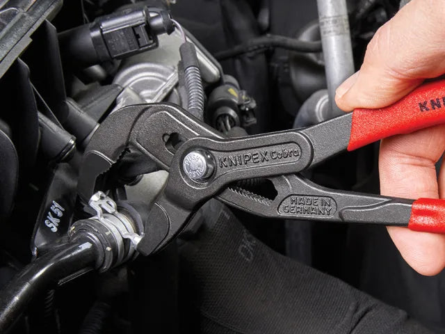 Knipex 250mm Spring Hose Clamp Pliers with Quick-Set Adjustment Tool