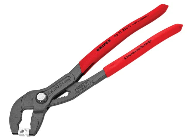 Knipex 85 51 250 C Spring Hose Clamp Pliers 250mm for Click Clamps