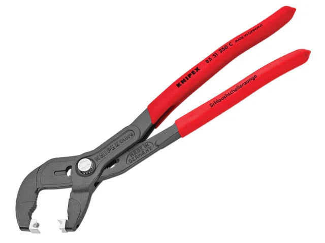 Knipex 85 51 250 C Spring Hose Clamp Pliers 250mm for Click Clamps