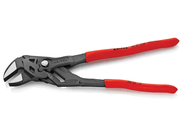 Knipex 86 Series Pliers Wrench 250mm PVC Grip Smooth Jaws Adjustable Tool
