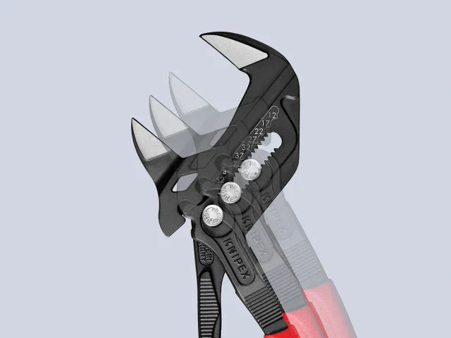 Knipex 86 Series Pliers Wrench 250mm PVC Grip Smooth Jaws Adjustable Tool