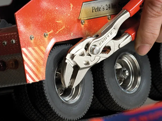 Knipex Mini Pliers Wrench 150mm PVC Grip Smooth Jaws for Precision Mechanics